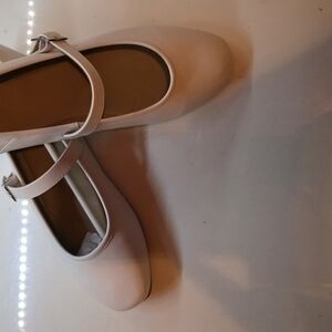 Elegant Cream Mary Jane Flats